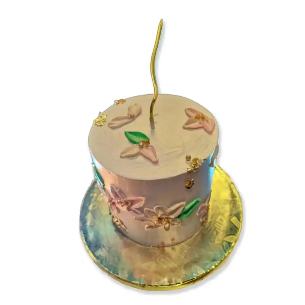 Palette Knife Pastel Cake